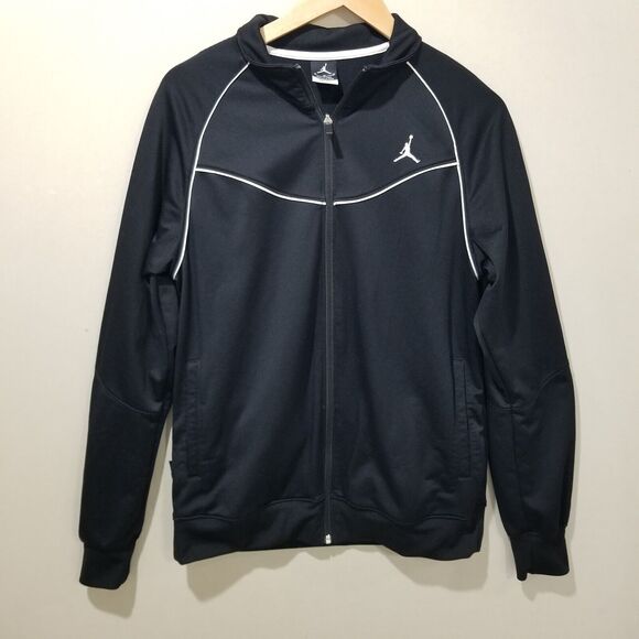 Vintage Nike Air Jordan Track Jacket Mens Size Medium Y2K Basketball 638163 - Picture 13 of 13